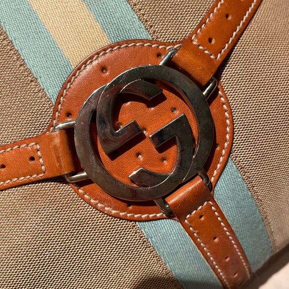 Authentic Gucci Jackie Equestrian large handbag - Picture 2 of 6